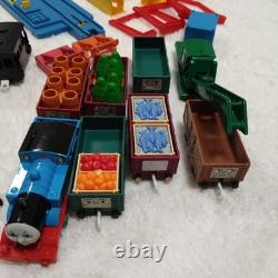 PLARAIL Train Set Bundle with Tracks Bridges Turnouts and Accessories Used