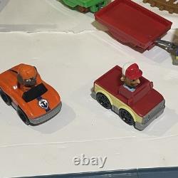 Paw Patrol Adventure Bay Mega Roll Patrol Track Set with Working Train And Racers