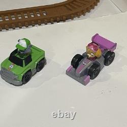 Paw Patrol Adventure Bay Mega Roll Patrol Track Set with Working Train And Racers