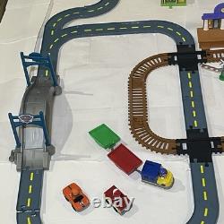 Paw Patrol Adventure Bay Mega Roll Patrol Track Set with Working Train And Racers