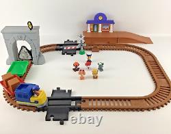 Paw Patrol Adventure Bay Railway Train Track Set Motorized Mini Figures Hudson