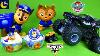 Paw Patrol Toys Make Cupcakes For Monster Jam Trucks Birthday Best Kids Toy Stories Cooking Video