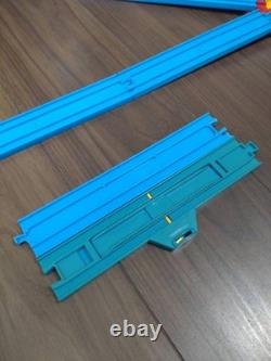 Plarail Track Set with 30 Pieces Turntable and Bonus Train Vehicle Used