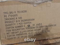 Pokémon Center Celebration Express 25th Anniversary Lionel Train Set New Sealed