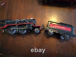 Pre War Lionel Junior Tinplate Electric Train Set 1056Ee with Extra Track