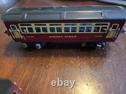 Pre War Lionel Junior Tinplate Electric Train Set 1056Ee with Extra Track