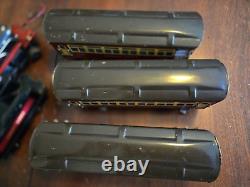 Pre War Lionel Junior Tinplate Electric Train Set 1056Ee with Extra Track