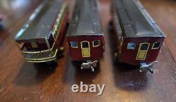 Pre War Lionel Junior Tinplate Electric Train Set 1056Ee with Extra Track