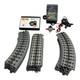 Rail King Track Full Oval Set Z750 Transformer Electric Train 31x51 Rite Tax