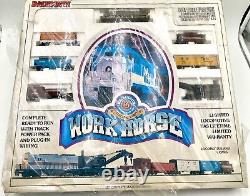Rare 1980's Bachmann N Scale Work Horse Electric Train Set # 24420 New In Box