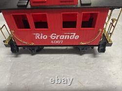 Rio Grande 2050 Train Complete Set With Tracks And Remote Tested Works VGC