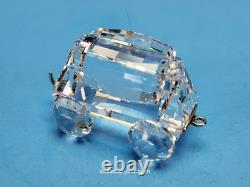 SWAROVSKI 6 PIECE TRAIN SET & CUSTOM TRACK DISPLAY S657 Complete