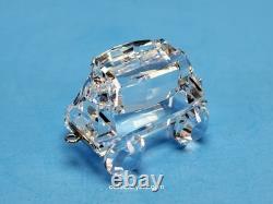 SWAROVSKI 6 PIECE TRAIN SET & CUSTOM TRACK DISPLAY S657 Complete