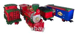 Scientific Toys Disney Christmas Train Set Battery Operated with Track Festive