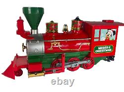 Scientific Toys Disney Christmas Train Set Battery Operated with Track Festive