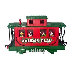 Scientific Toys Disney Christmas Train Set Battery Operated with Track Festive