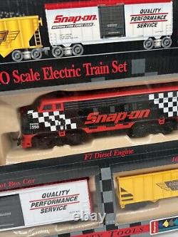 Snap-on Tools Train Set Ready To Run Electric 1998 Vintage Brand New