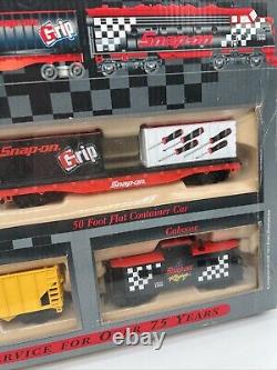 Snap-on Tools Train Set Ready To Run Electric 1998 Vintage Brand New