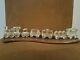 Swarovski Crystal Complete Train Set With Wooden Track 7 Pieces