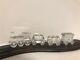 Swarovski Crystal Figurines 4 Pc Train Set Withtrack 7471