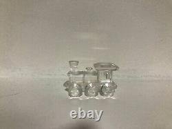 Swarovski Crystal Figurines 4 pc Train Set withTrack 7471