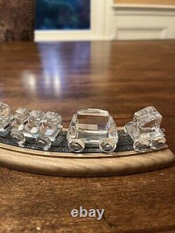 Swarovski Train Set with Track and Boxes