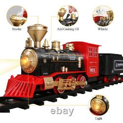 TEMI Electric Train Toy Set Car Railway and Tracks Game Boys Toys for Children