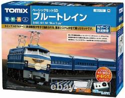 TOMIX N Gauge Basic Set SD Blue Train 90179 Model Train Introductory Set Japan