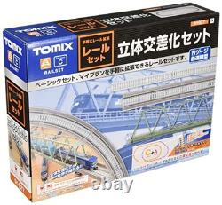 TOMIX N Scale Track Set Overpass Pattern C 91027 Model Train Layout