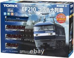 TOMIX N gauge Basic Set SD EF210 Container Train 90181 Track Model Train Tomytec