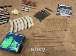 TOMIX N gauge Train set with 18 Cars, Tracks, Power unit. Vintage 1980 set