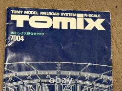 TOMIX N gauge Train set with 18 Cars, Tracks, Power unit. Vintage 1980 set