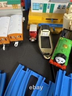 TOMY Thomas & Friends Ultimate Set Motorized Road & Rail Cranky Harold Percy Lot
