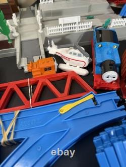 TOMY Thomas & Friends Ultimate Set Motorized Road & Rail Cranky Harold Percy Lot