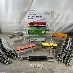 TYCO HO Scale Freight HO Scale Train Set Bachmann Power Pack & EZ Tracks Works