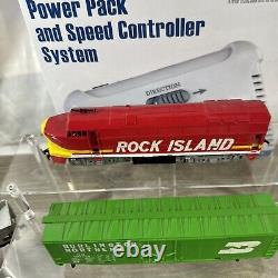 TYCO HO Scale Freight HO Scale Train Set Bachmann Power Pack & EZ Tracks Works