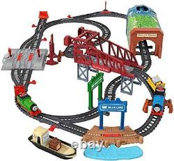 Talking Thomas & Percy Train Set, Motorized Train and Track Set for Preschool