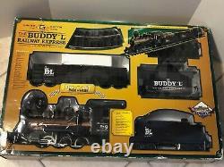 The Buddy L Railway Express Train Set LTD Edition of 2,000 G Scale Excellent