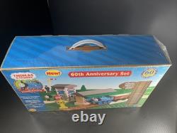 Thomas & Friends 60th Anniversary Set NIP Sealed Gold Train Wooden Train Tracks