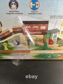 Thomas & Friends 60th Anniversary Set NIP Sealed Gold Train Wooden Train Tracks