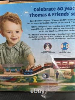 Thomas & Friends 60th Anniversary Set NIP Sealed Gold Train Wooden Train Tracks
