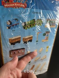 Thomas & Friends 60th Anniversary Set NIP Sealed Gold Train Wooden Train Tracks