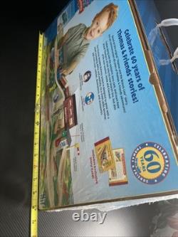 Thomas & Friends 60th Anniversary Set NIP Sealed Gold Train Wooden Train Tracks