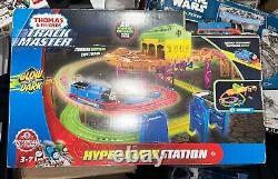 Thomas & Friends Hyper Glow Station Train Set Glow in Dark Track Motorized NEW