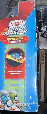 Thomas & Friends Hyper Glow Station Train Set Glow in Dark Track Motorized NEW