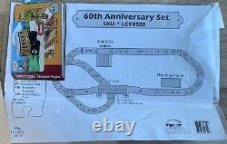 Thomas&Friends Wooden Railway 60TH Anniv Train Set withRare Golden Track Open Box
