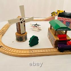 Thomas & Friends Wooden Railway Train Set Clickity Clack Track Vintage