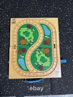 Thomas & Friends Wooden Railway Train Track Carry Case Train Storage + 17 trains