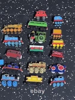 Thomas & Friends Wooden Railway Train Track Carry Case Train Storage + 17 trains