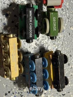 Thomas & Friends Wooden Railway Train Track Carry Case Train Storage + 17 trains